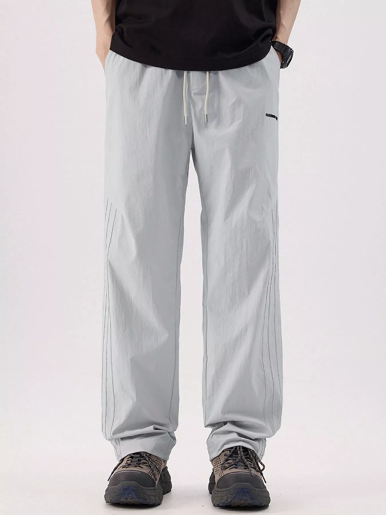 Men's Plus Size Wide Leg Pants