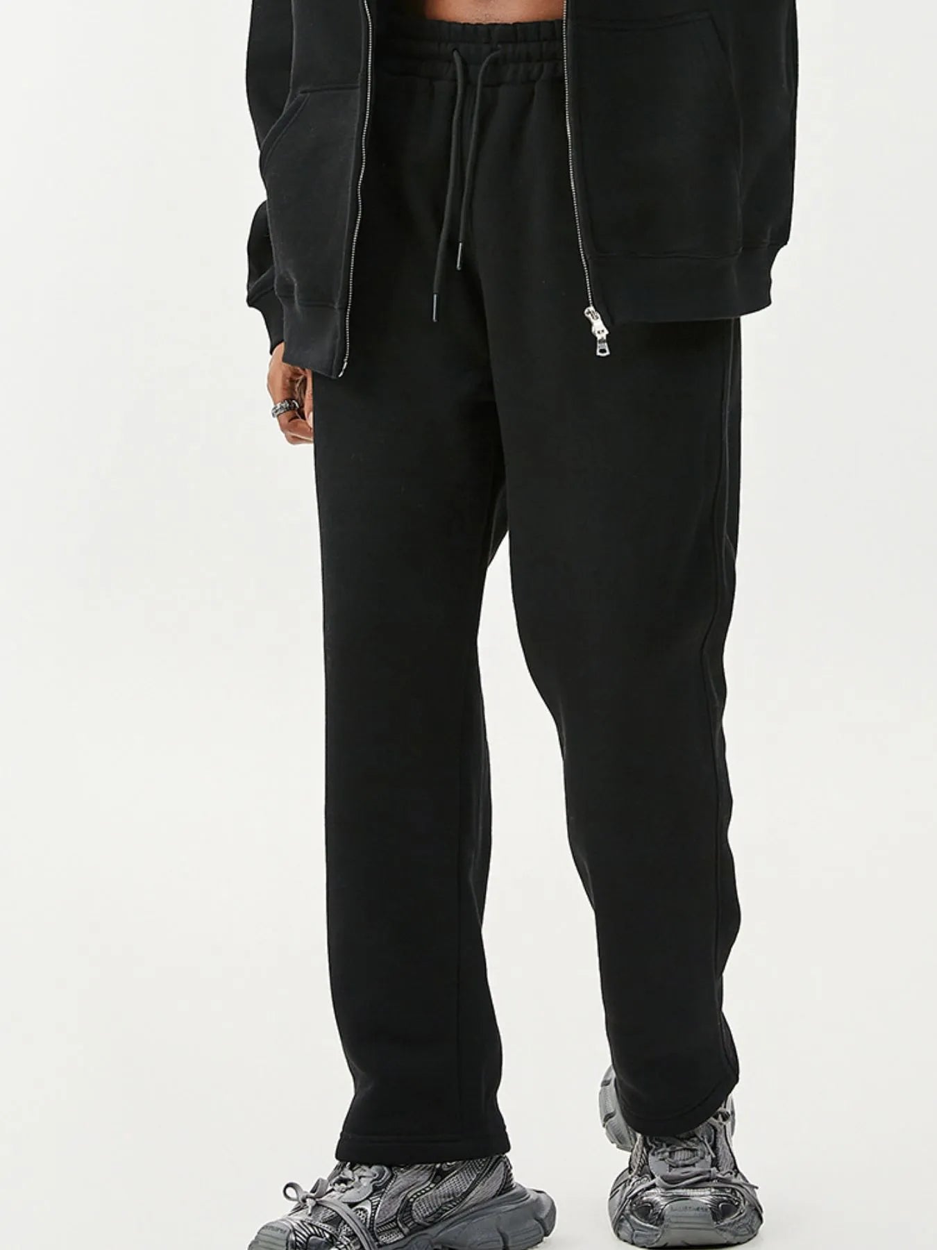 Men's Plus Size Drawstring Relaxed Fit Casual Pants