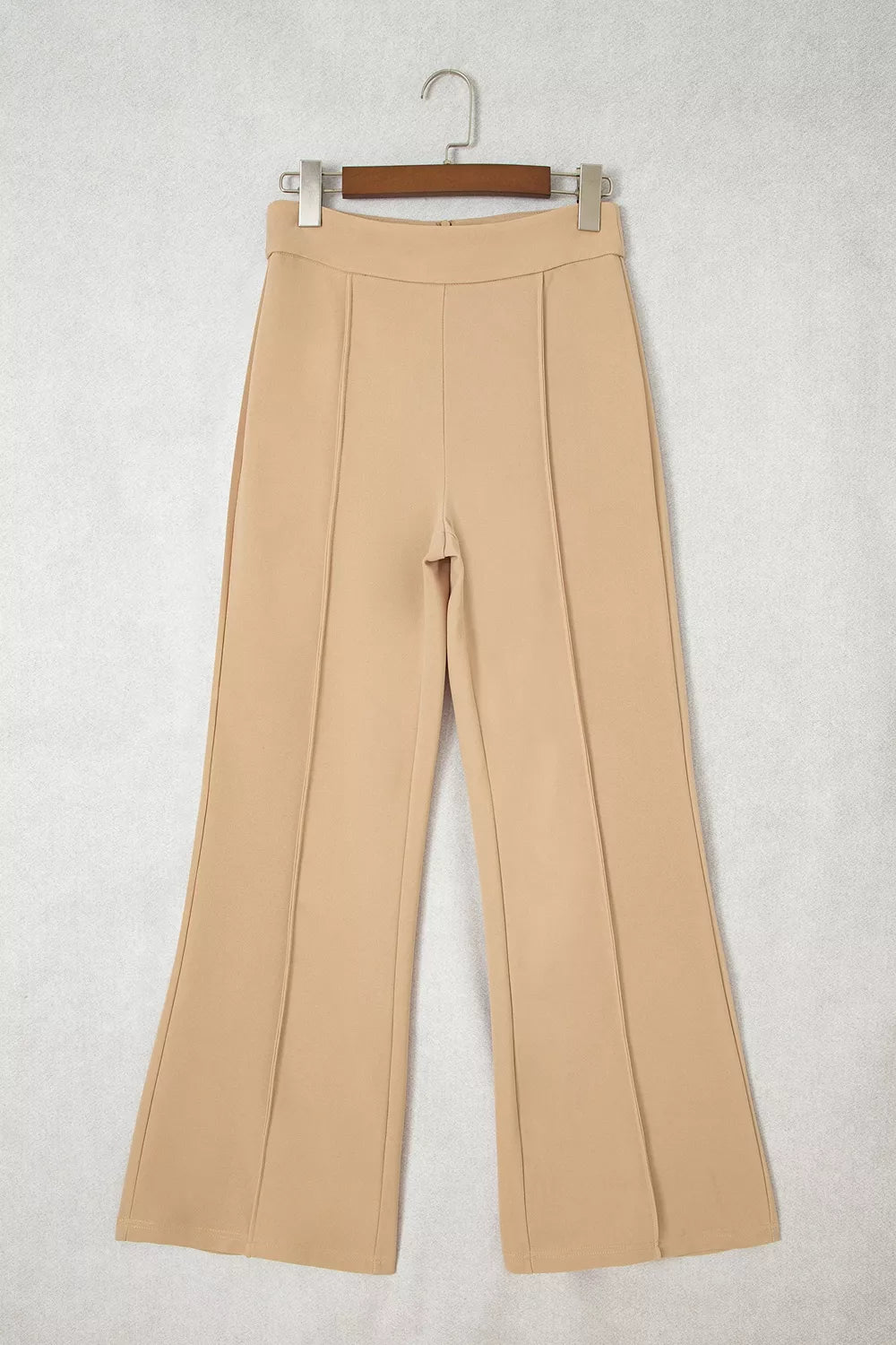 High Waist Full Length Regular Fit Pants