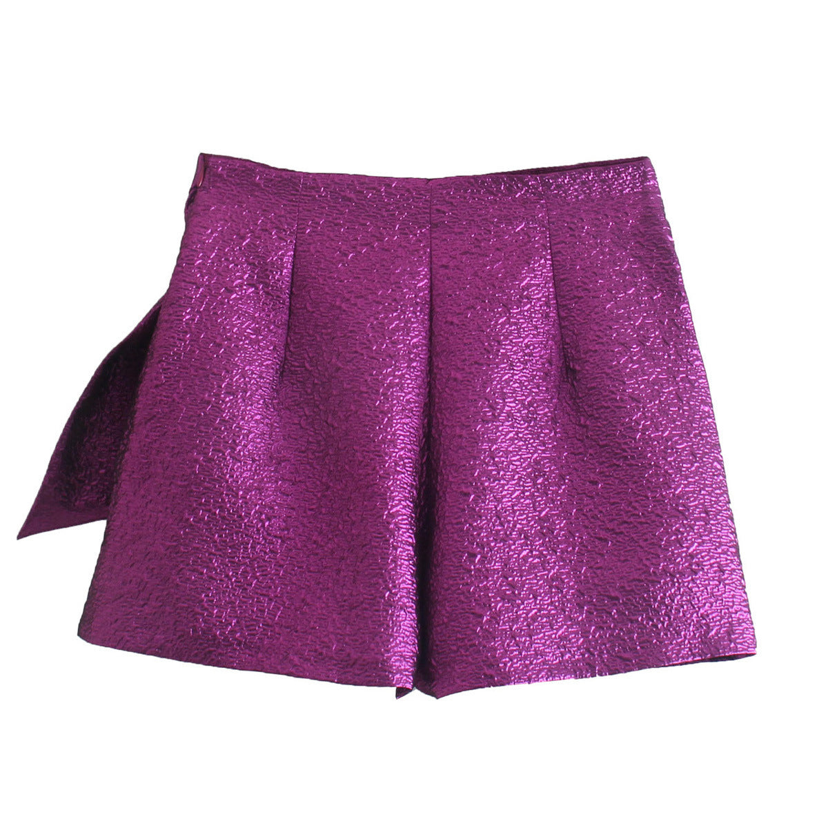 Women's Bow Embellished High Waist Culottes