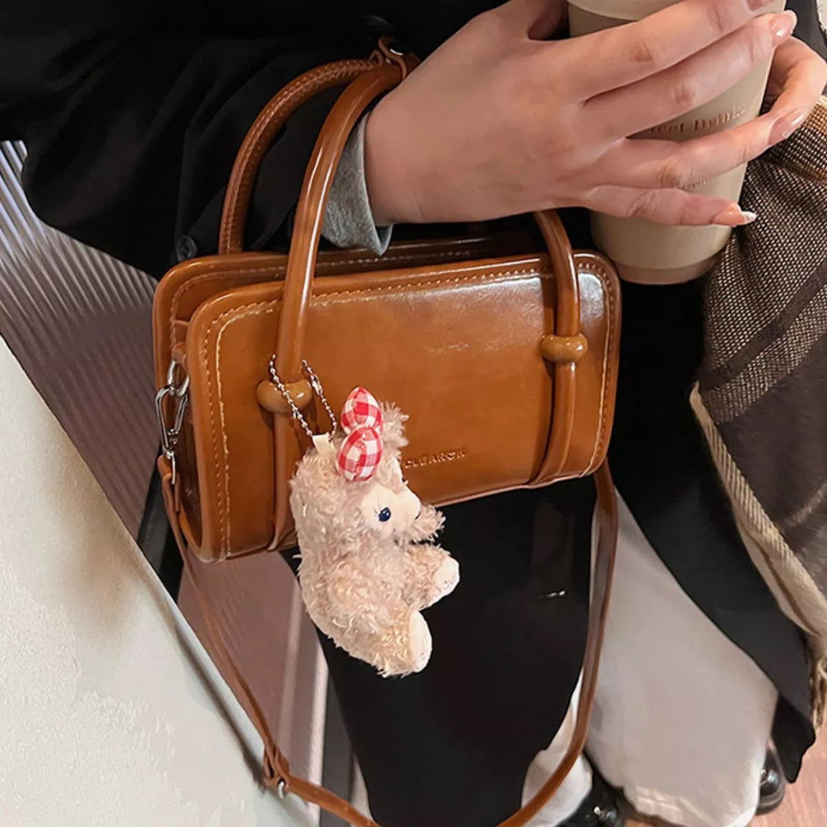 PU Leather Crossbody Bag