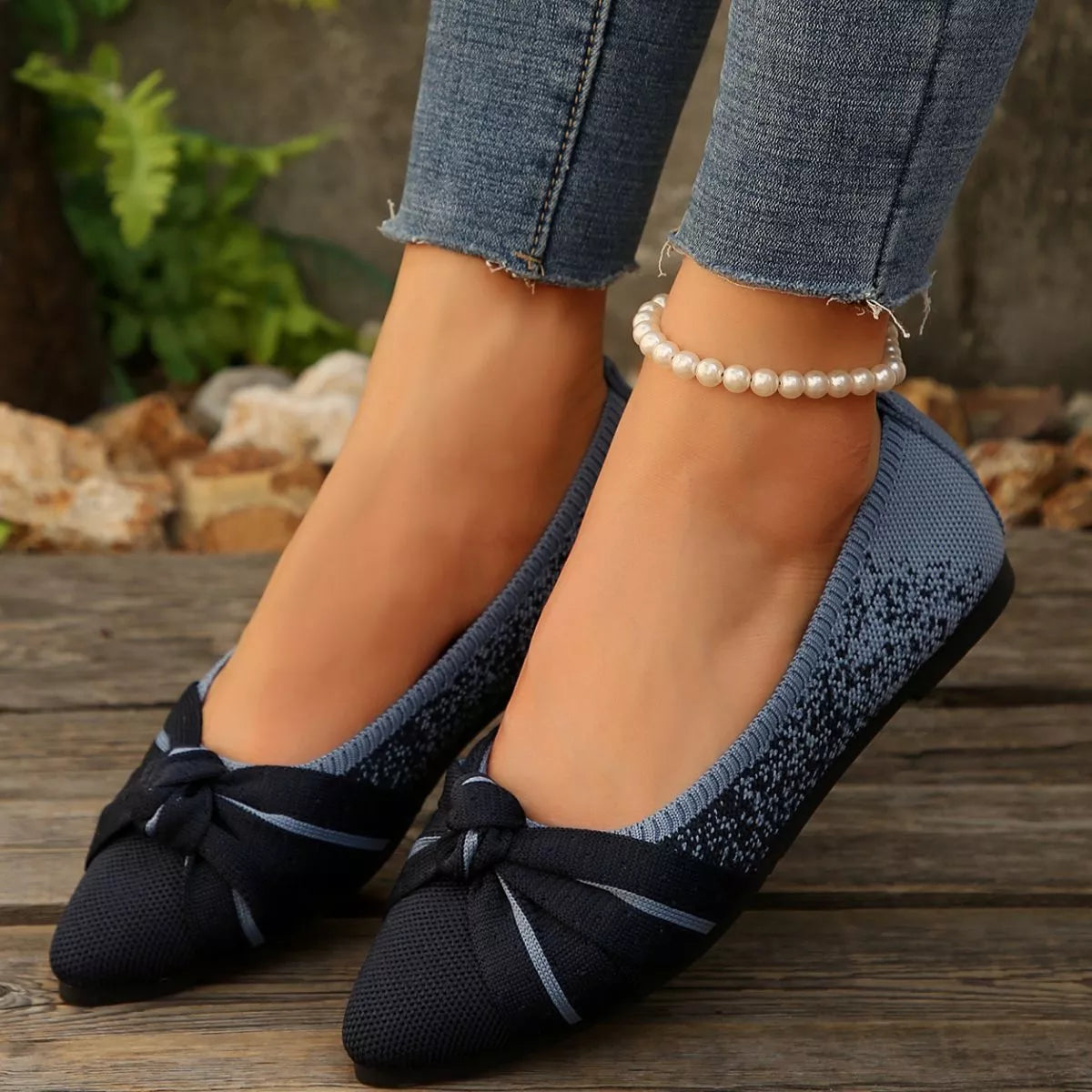 Point Toe Slip-Ons