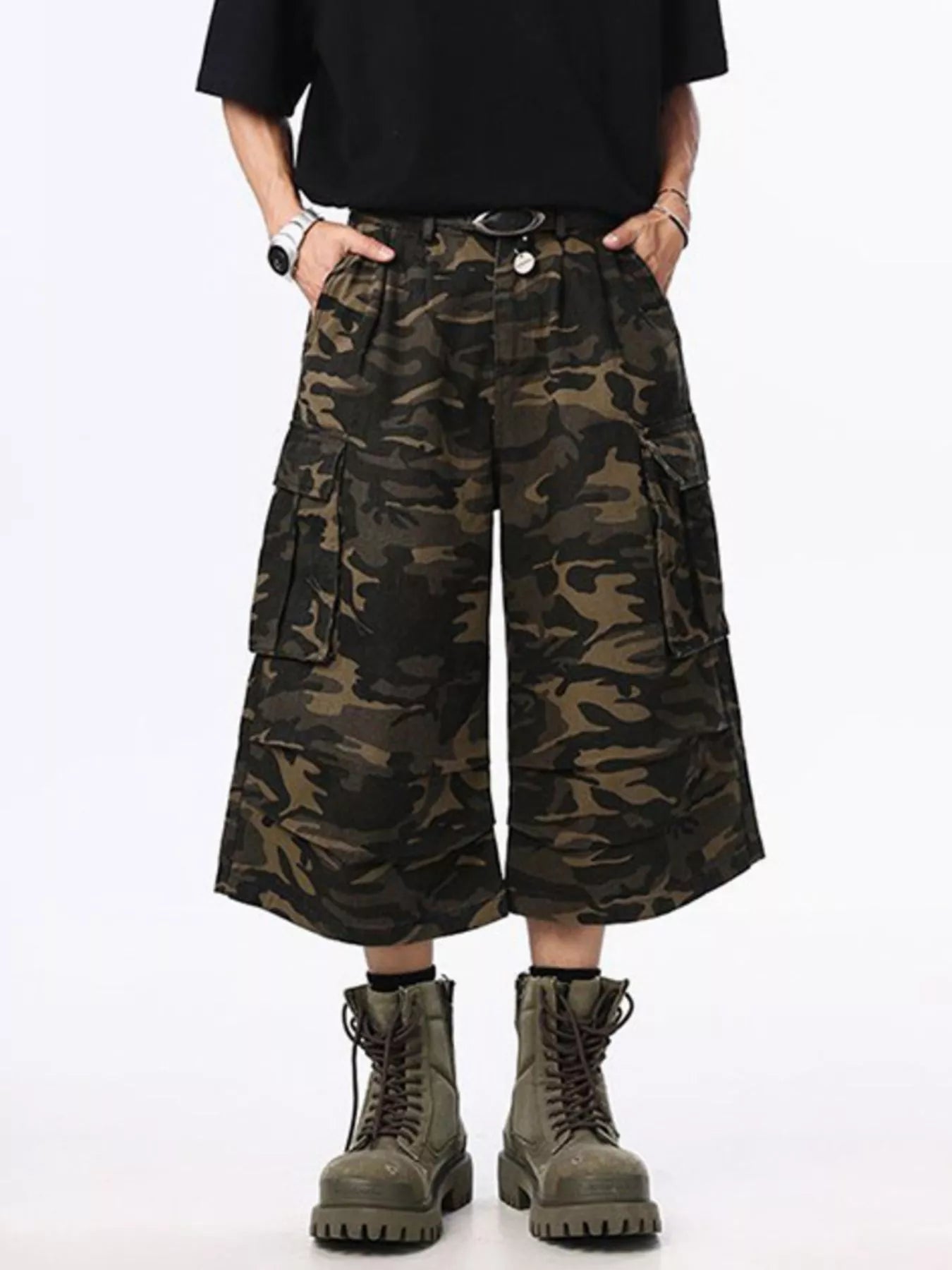 Men's Camo Cargo Shorts