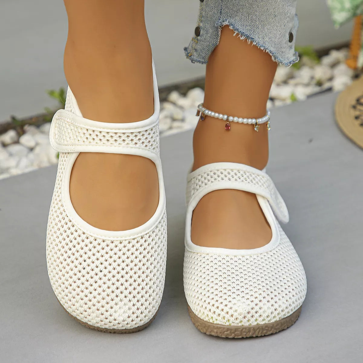 Round Toe Slip-Ons