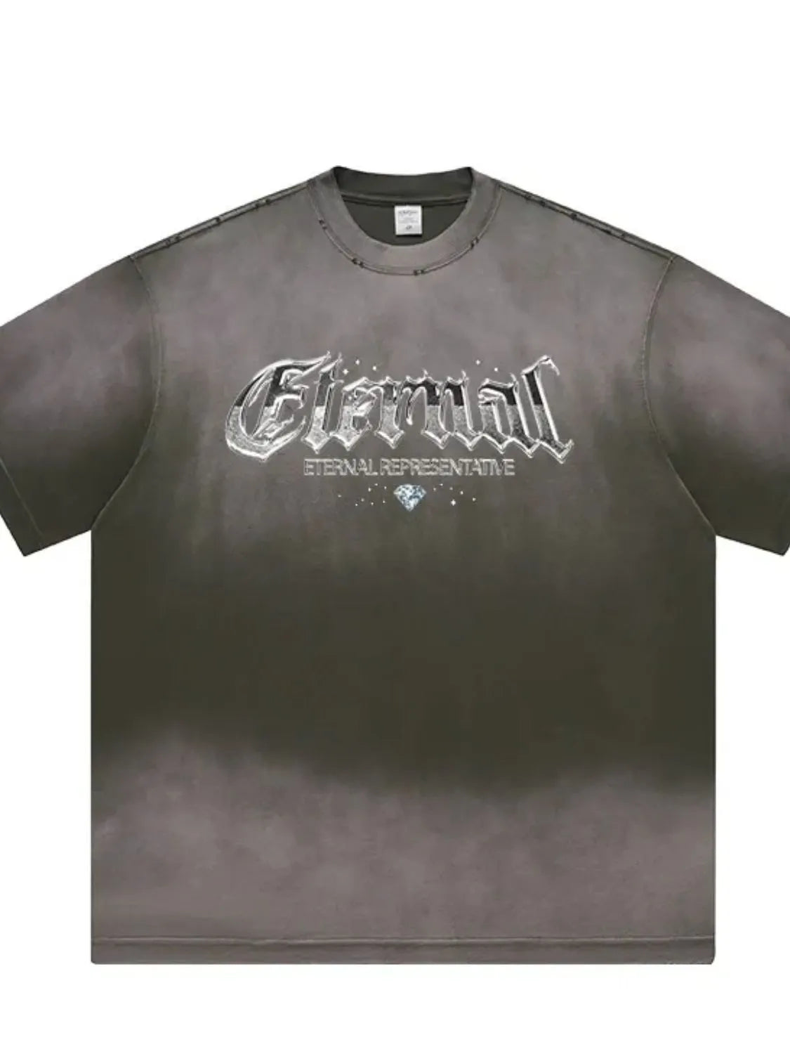 Men's Graphic Round Neck Short Sleeve T-Shirt