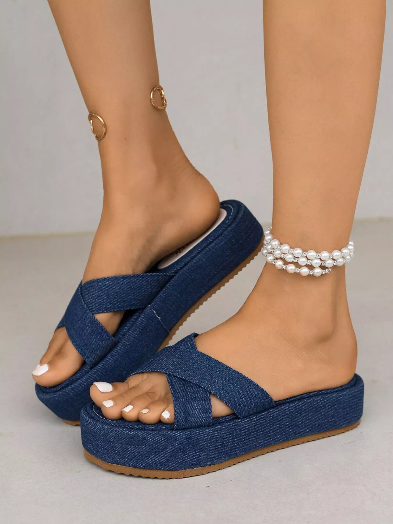 Open Toe Platform Sandals