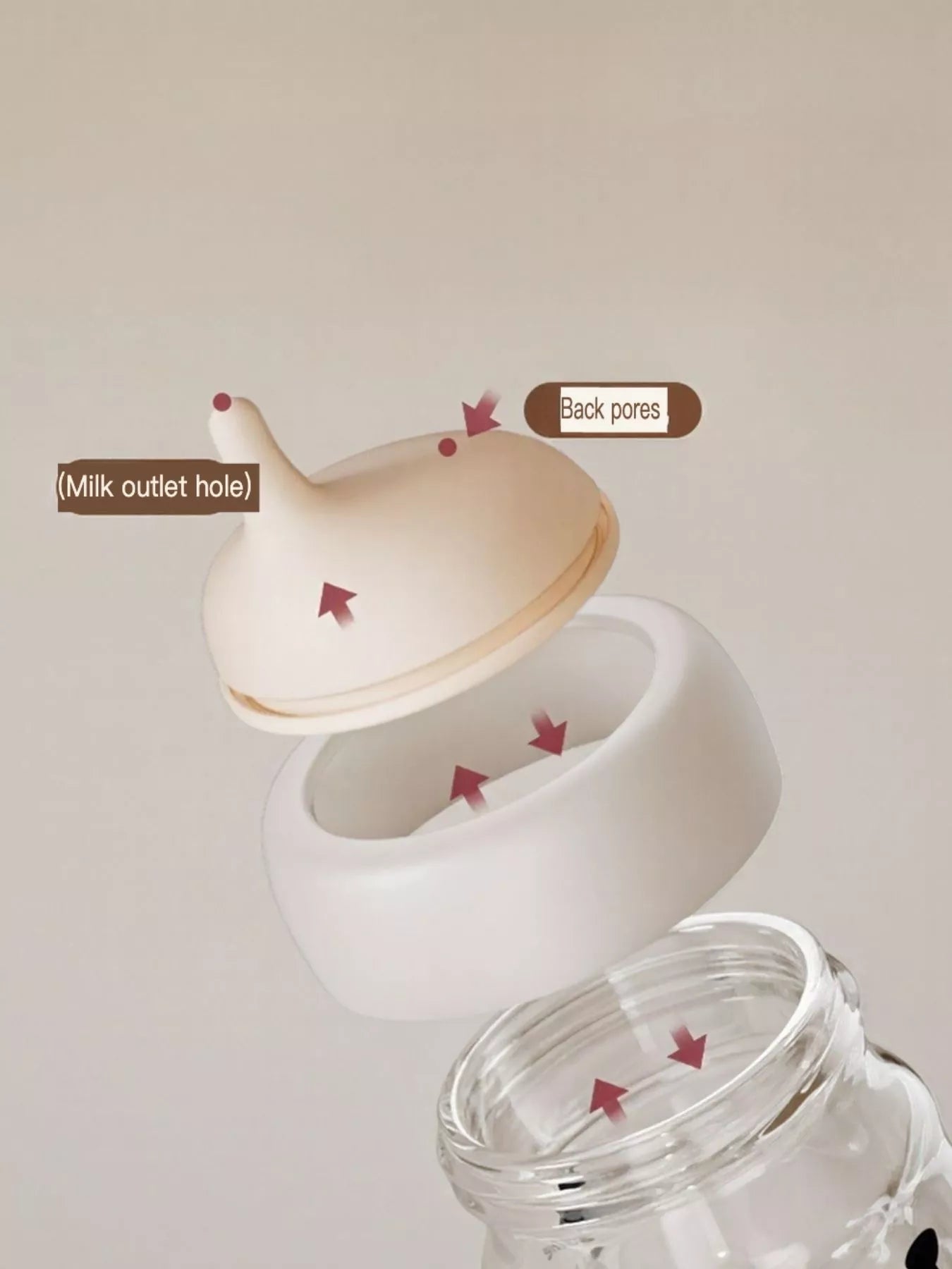 Anti-Choking Silicone Pet Nursing Bottle
