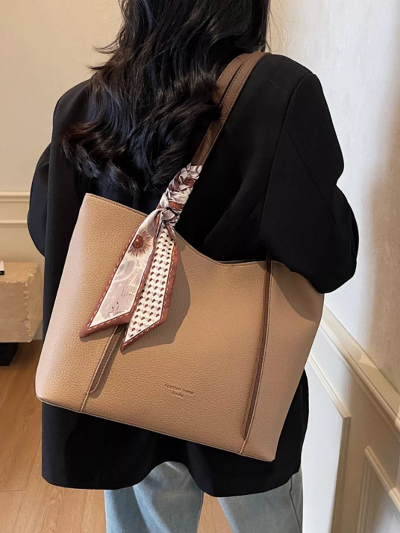 PU Leather Tote Bag