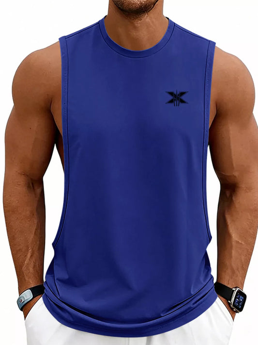 Men's Full Size Round Neck Tank Plus Size