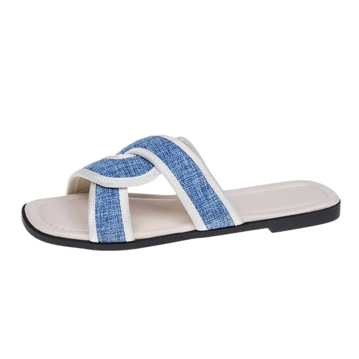 Open Toe Flats Sandals
