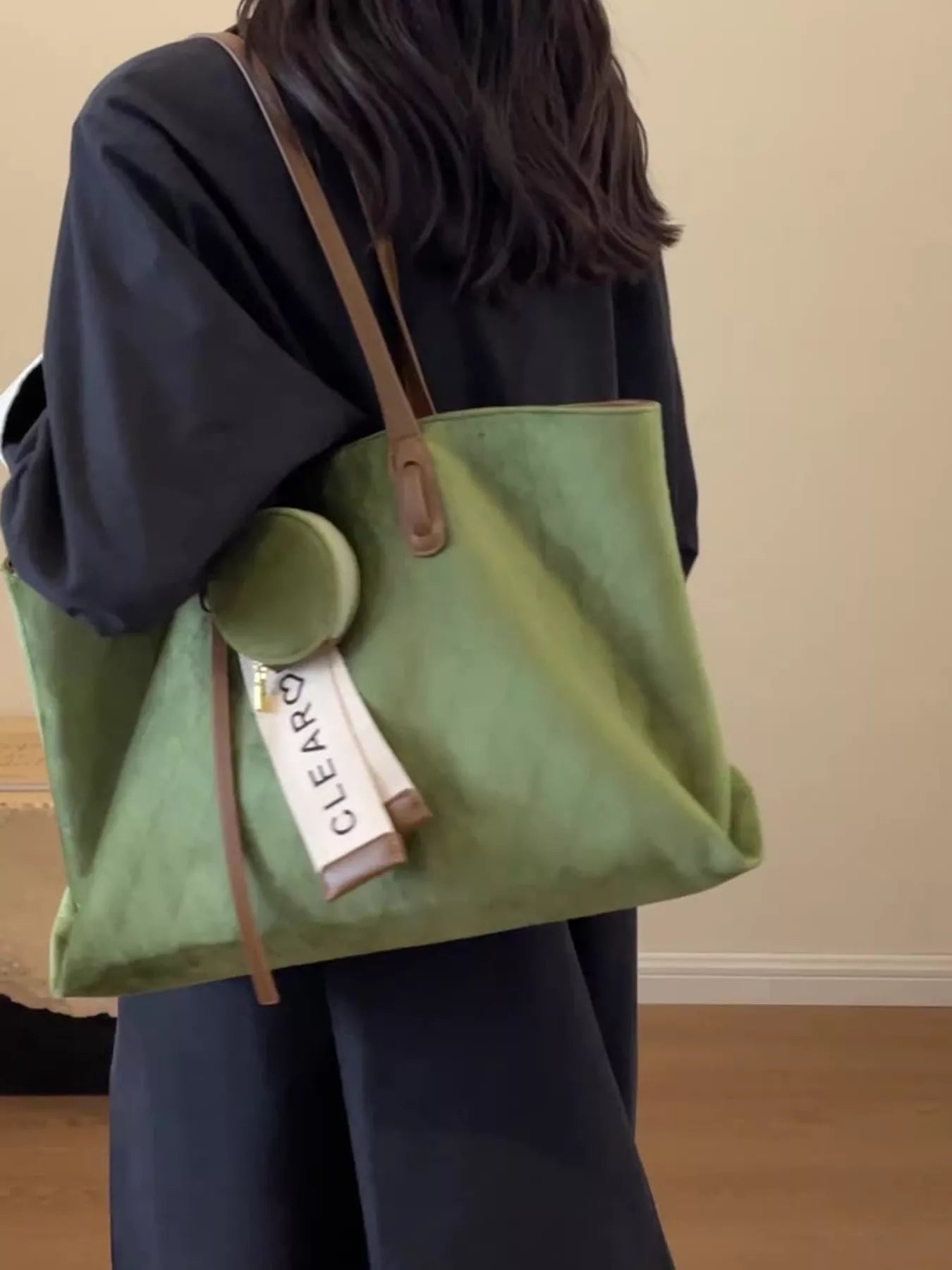 Large Capacity Tote Bag with Coin Purse