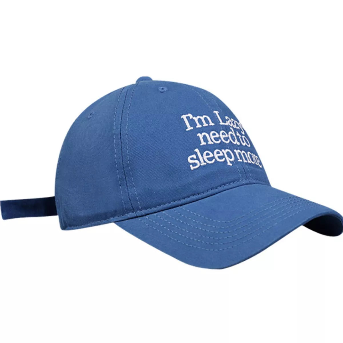 Embroidered Slogan Baseball Cap