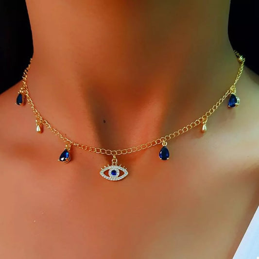 Evil Eye Charm Necklace