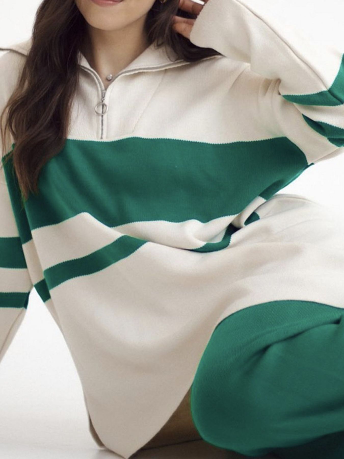 Long Sleeve Top and Pants Sweater Set