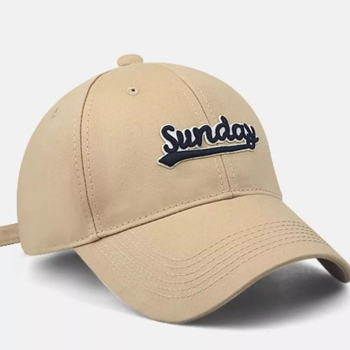 Casual "Sunday" Embroidered Baseball Cap