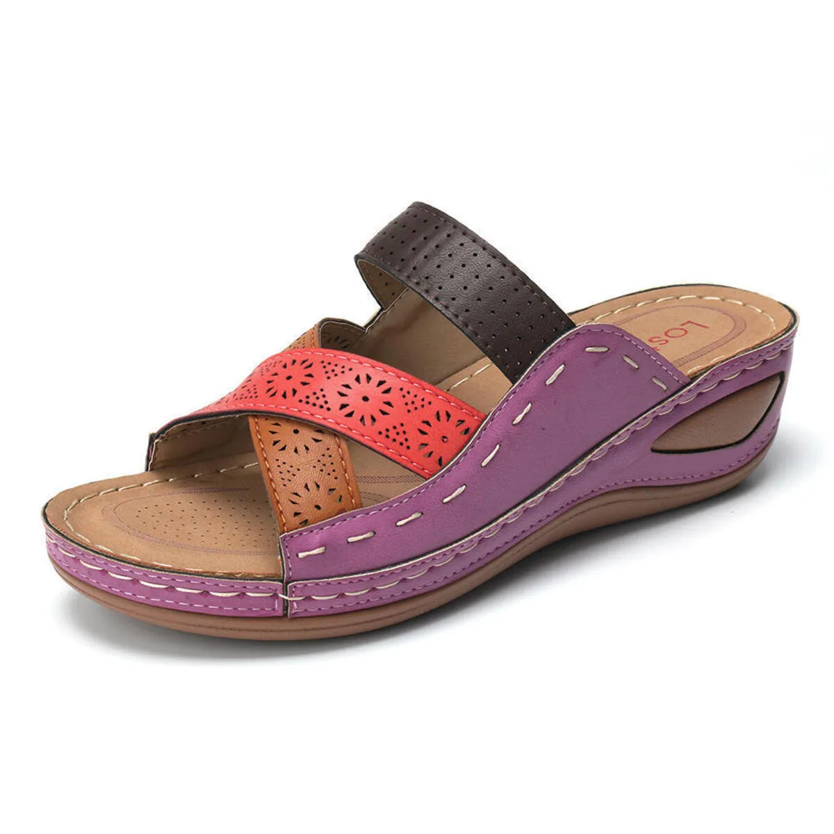 Crisscross Casual Wedge Sandals