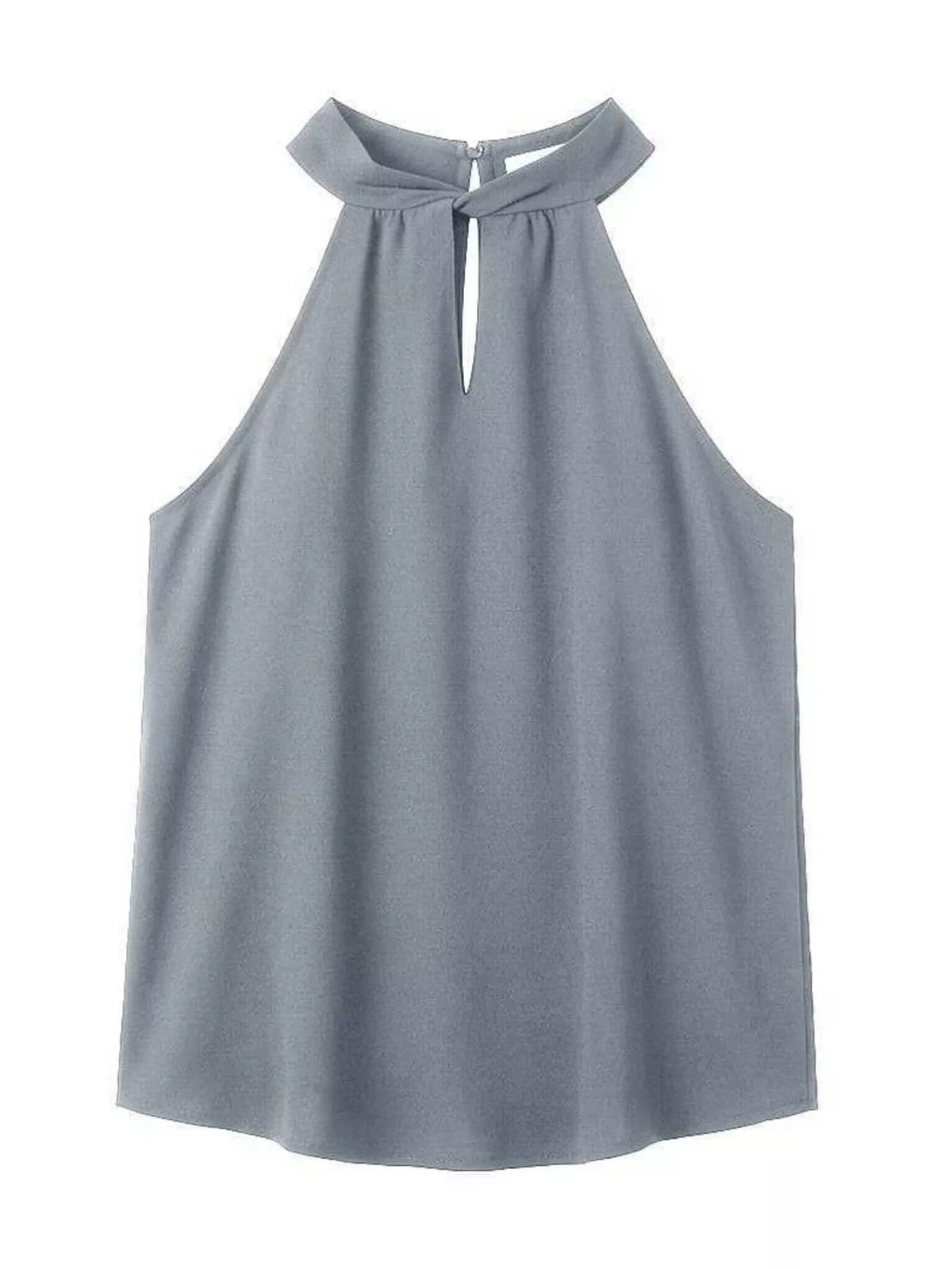 Keyhole Sleeveless Tank