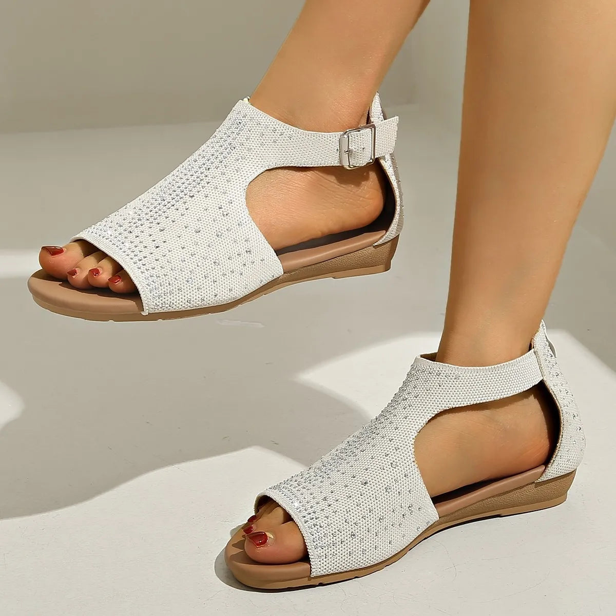 Open Toe Wedge Sandals