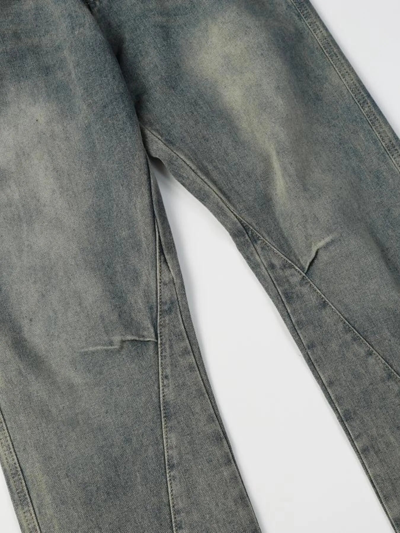 Men's High Waist Wide Leg Jeans