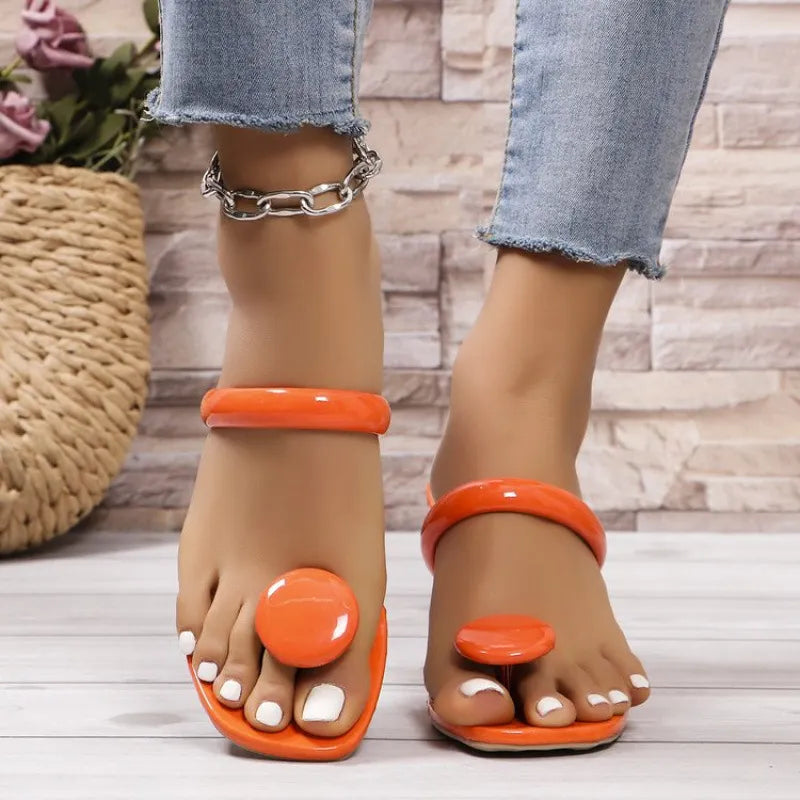 Jelly Ring Toe Sandals
