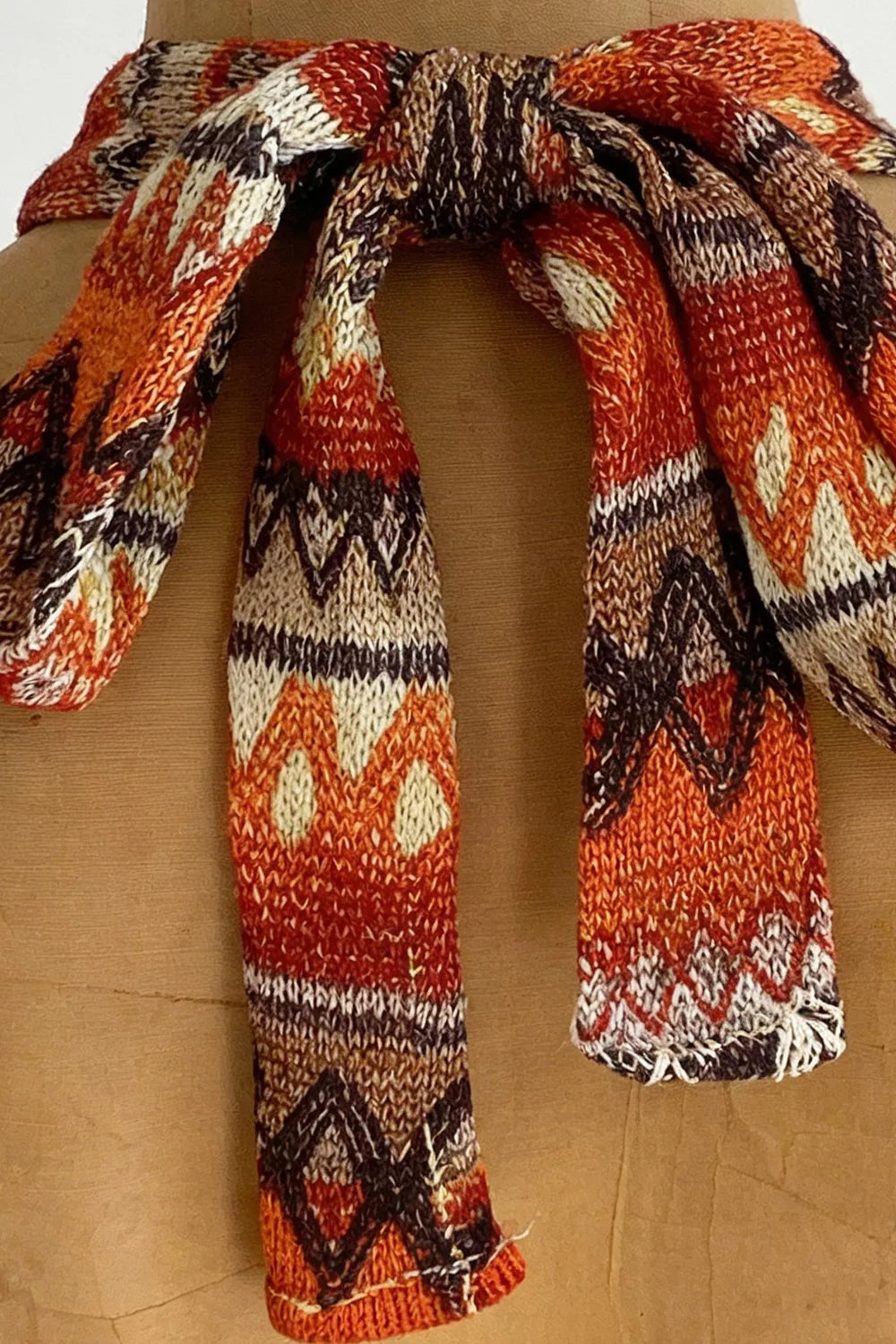 Ethnic Print Halter Neck Cami