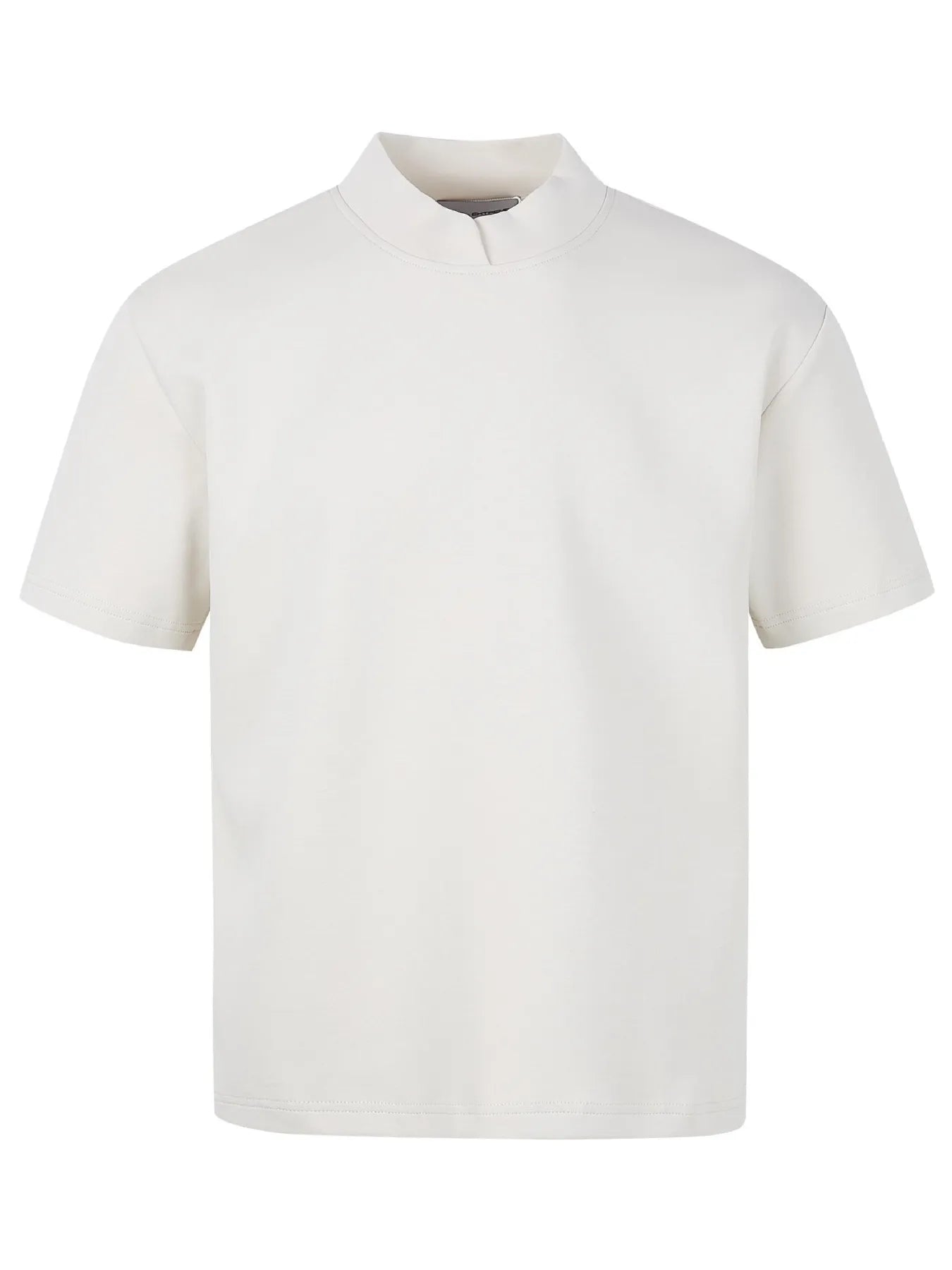 Men's Mock Neck Short Sleeve Casual T-Shirt