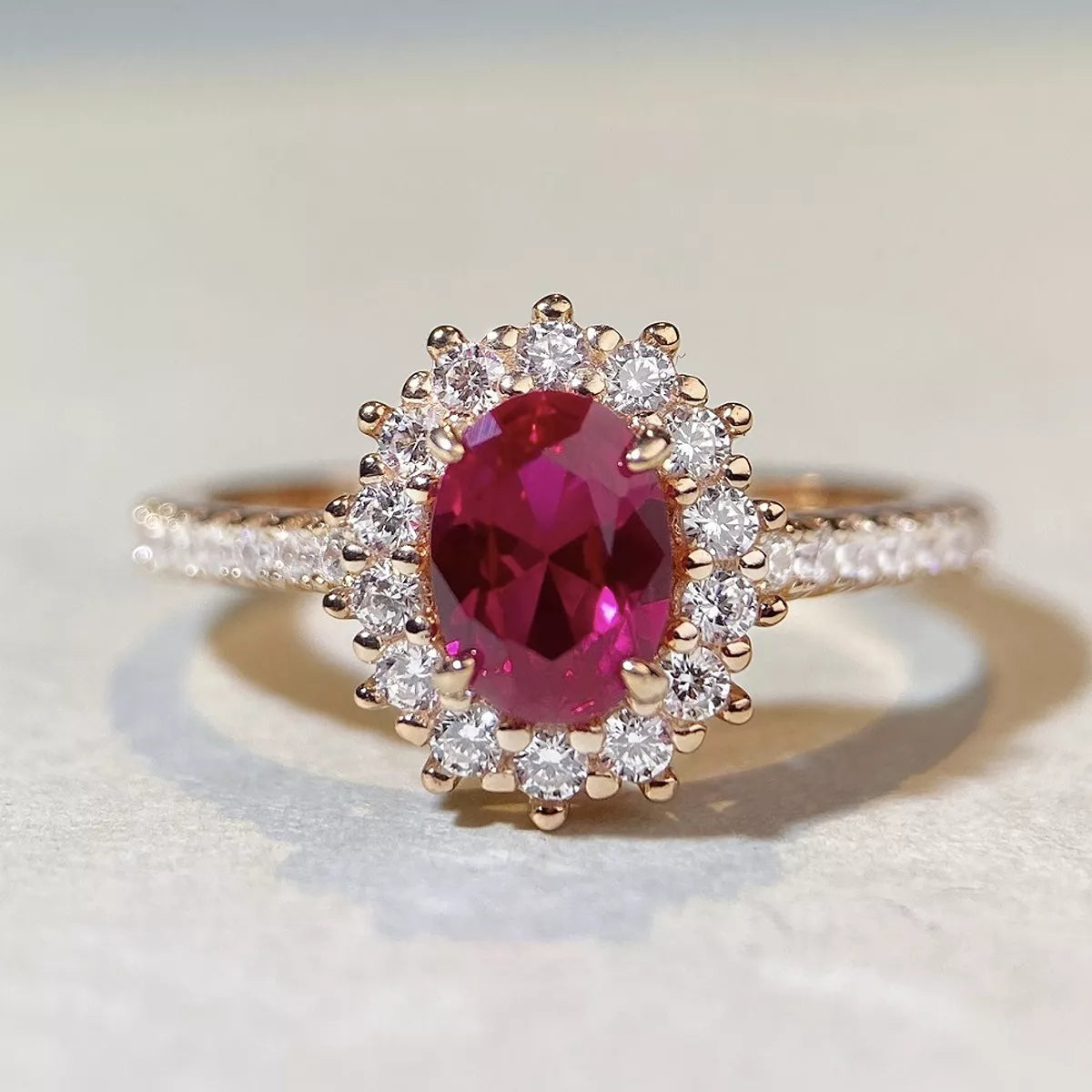 925 Sterling Silver Oval Ring
