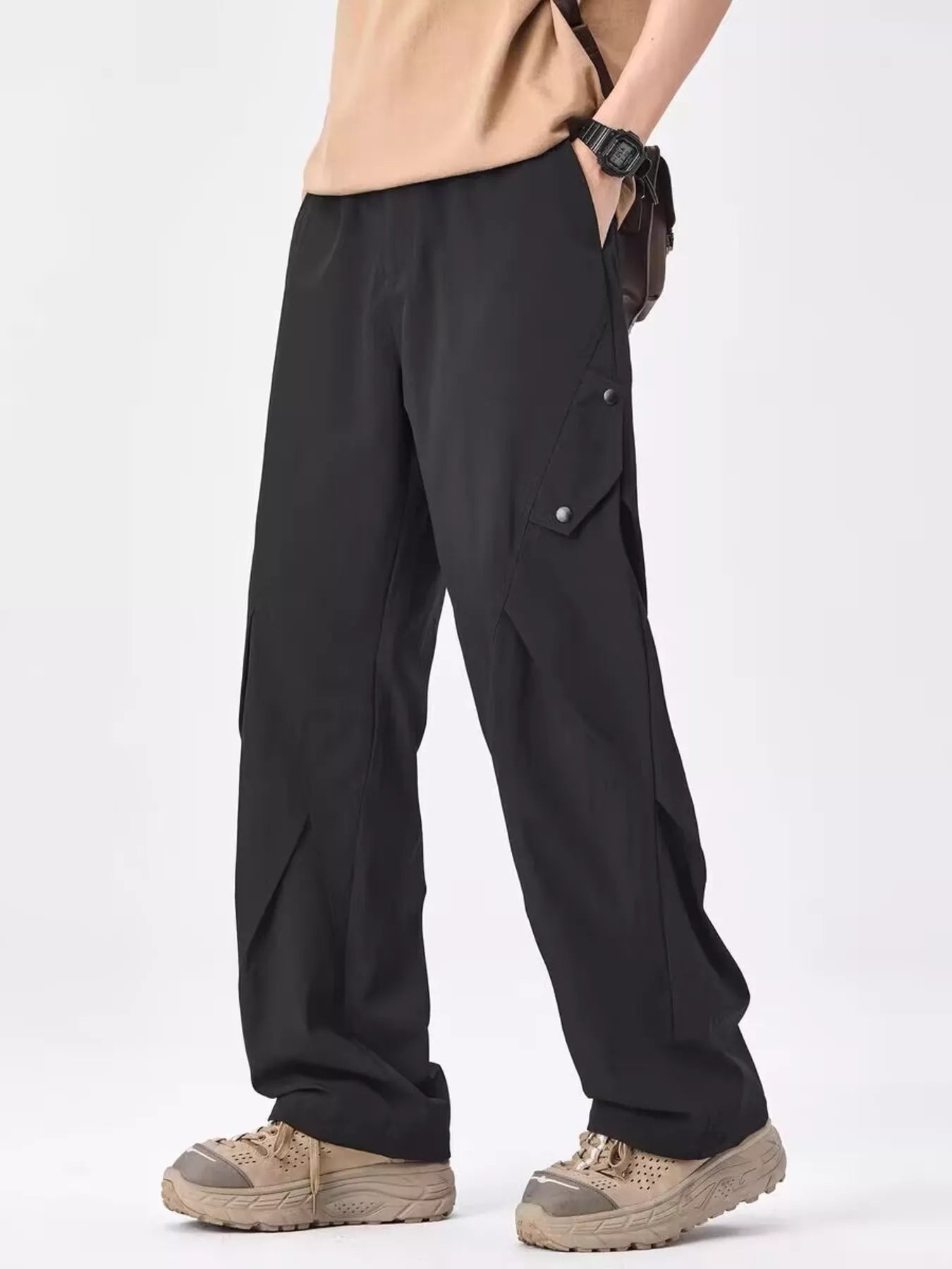 Men's Plus Size Loose Fit Cargo Pants