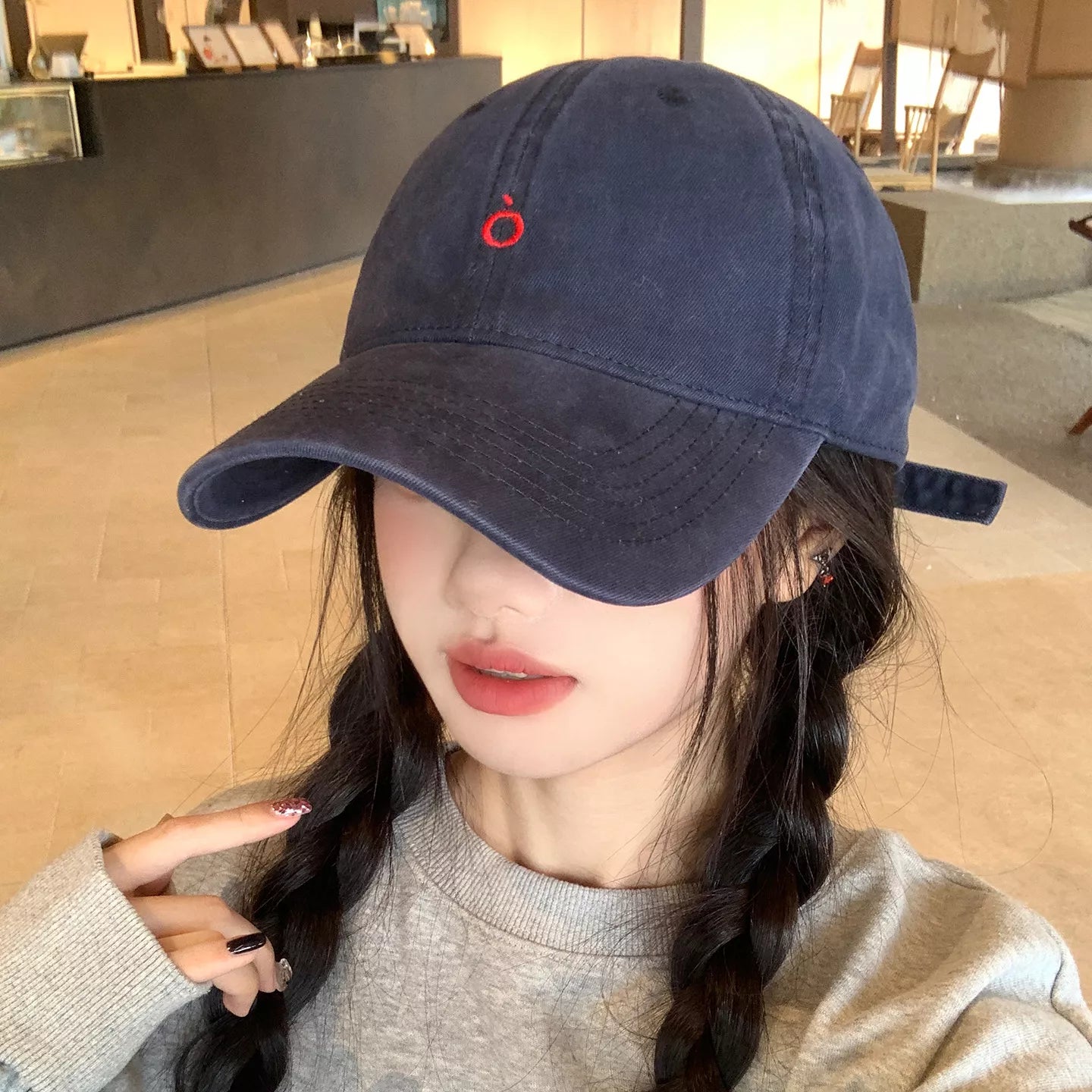 Embroidered Cotton Baseball Cap