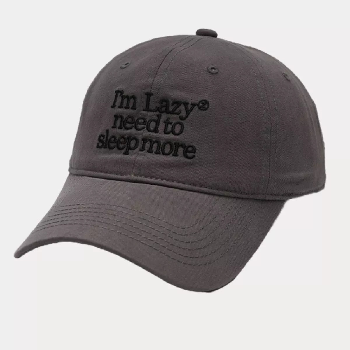 Embroidered Slogan Baseball Cap