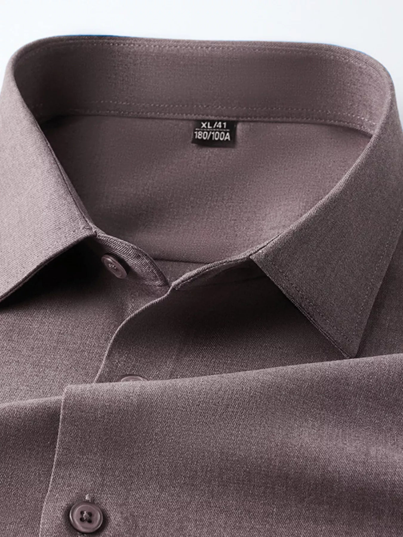 Men's Full Size Slim Fit Long Sleeve Shirt Plus Size