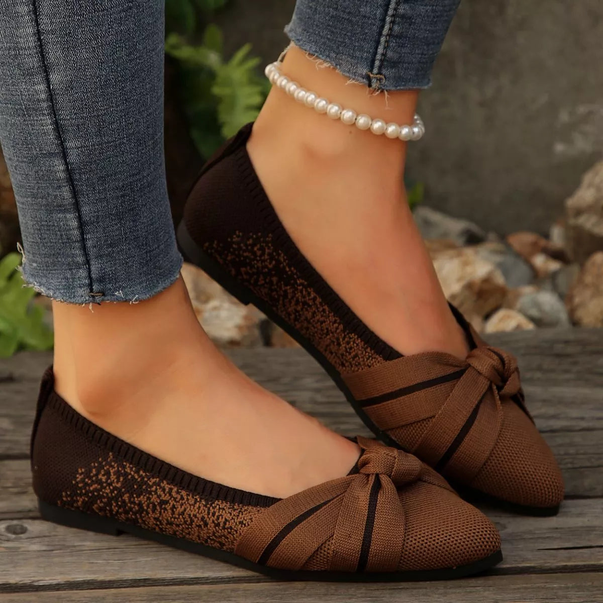Point Toe Slip-Ons