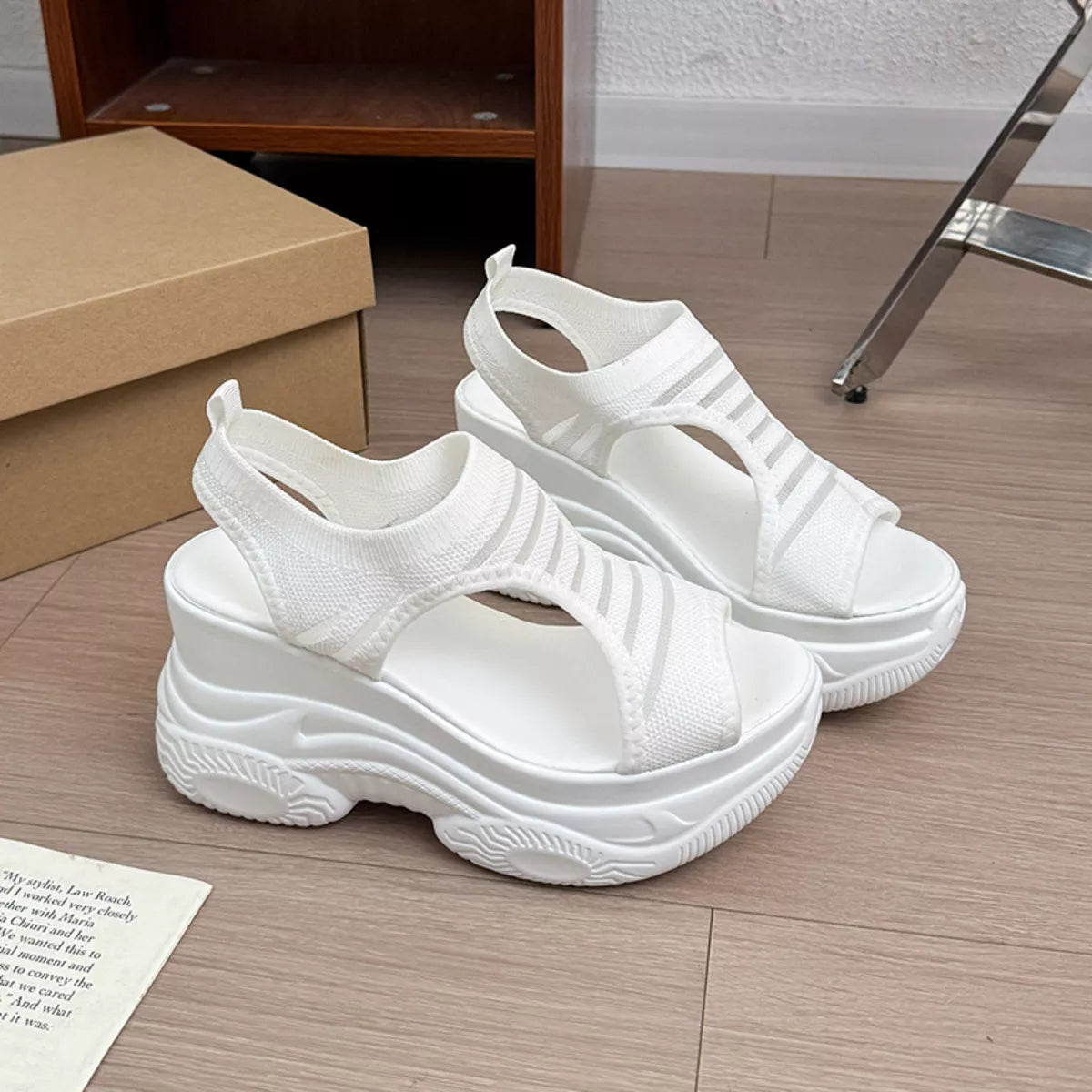 Open Toe Platform Sandals