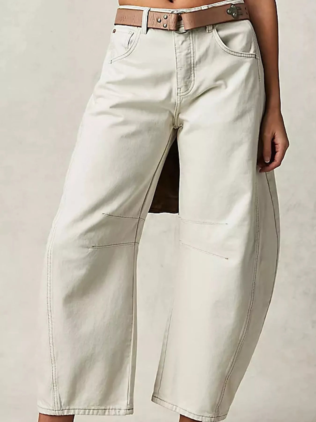Barrel-Leg Jeans