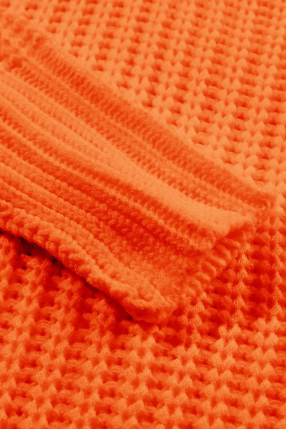 Chunky Knit Dropped Shoulder Sweater