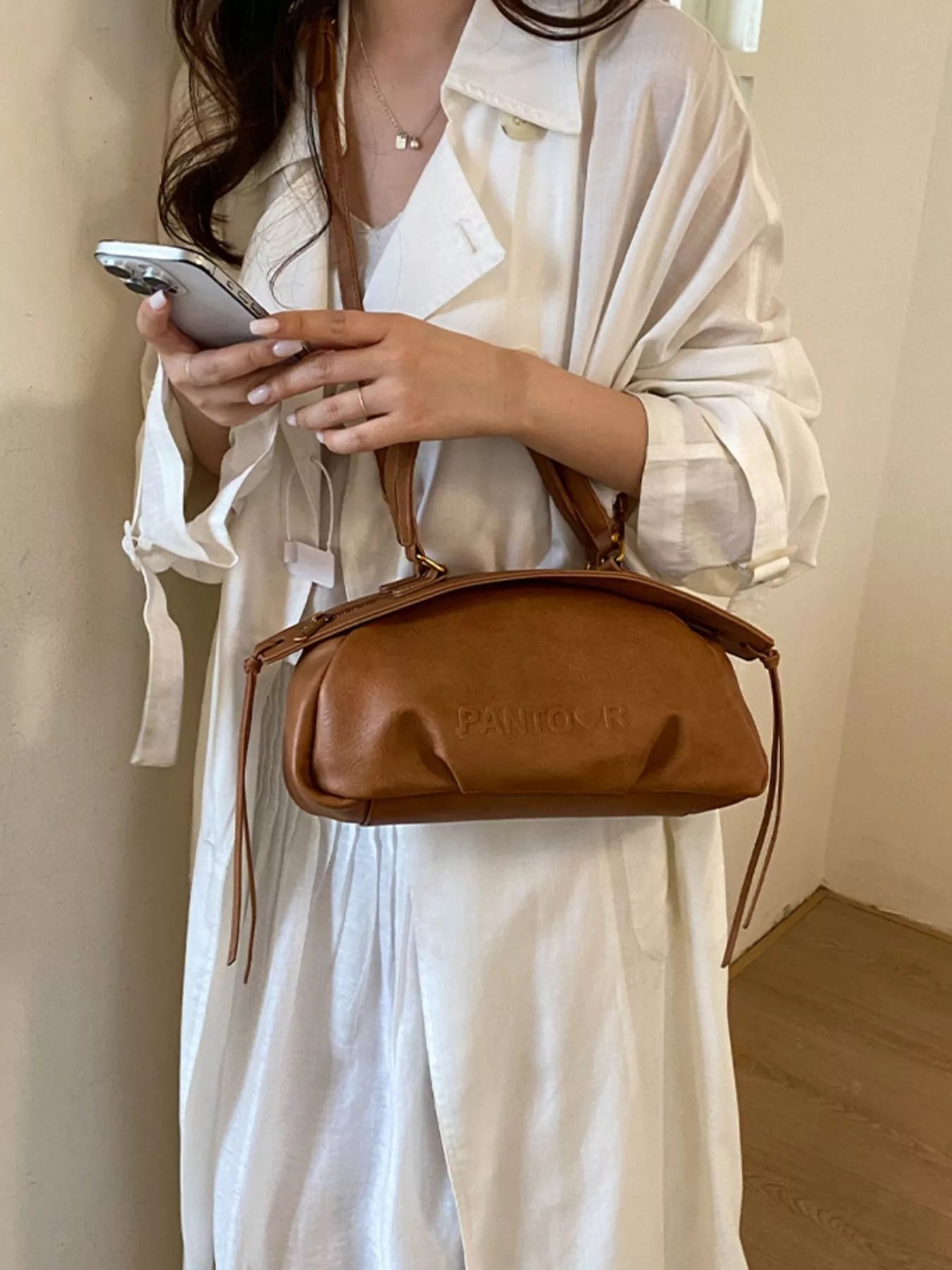 PU Leather Crossbody Bag