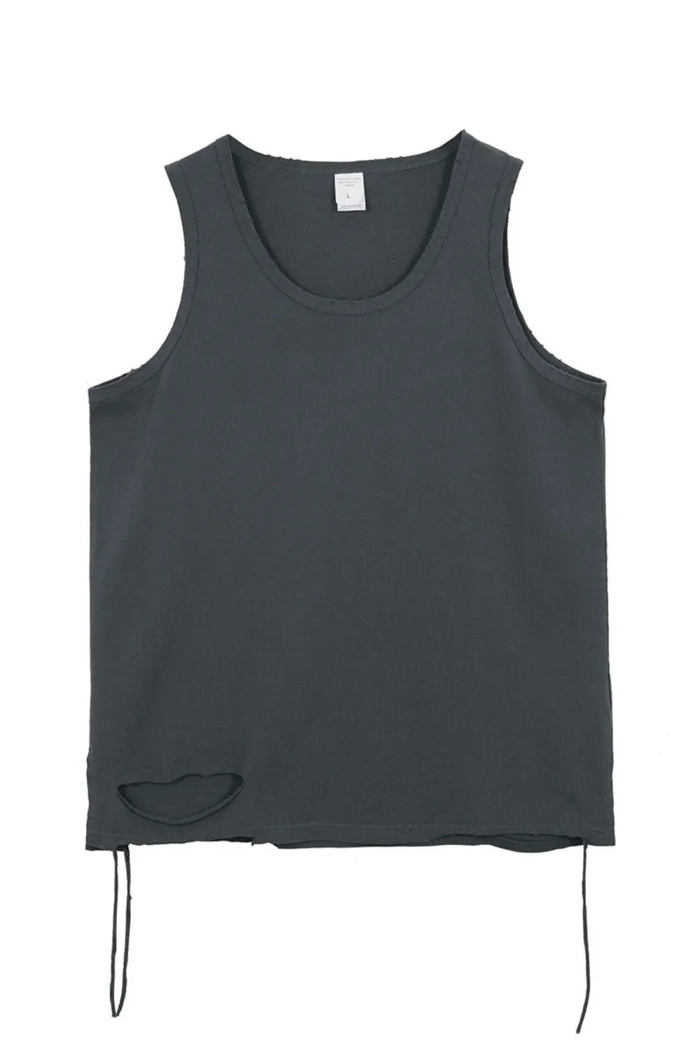 Men's Round Neck Wide Strap Tank