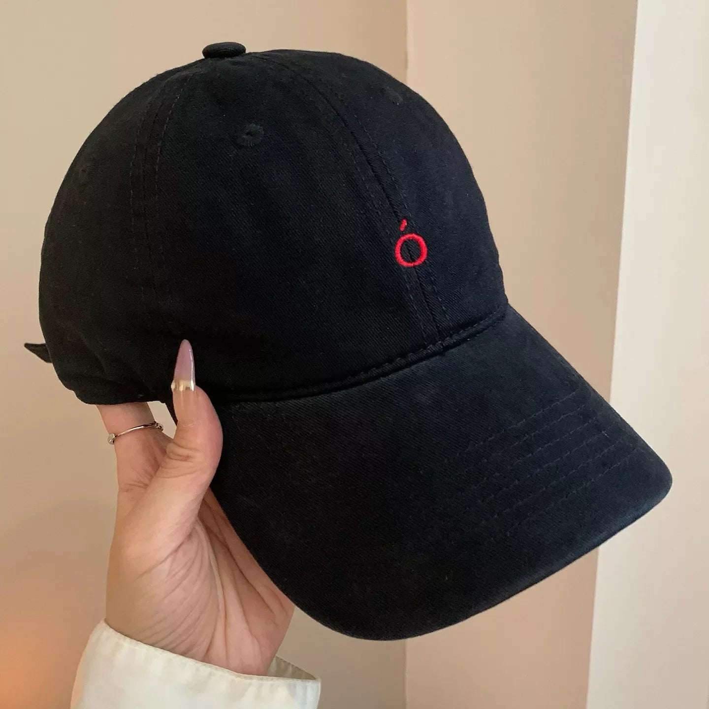 Embroidered Cotton Baseball Cap