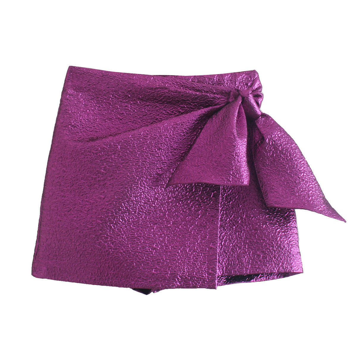 Women's Bow Embellished High Waist Culottes