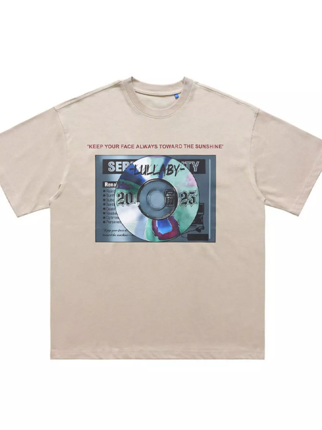 Men's Graphic Round Neck Short Sleeve T-Shirt
