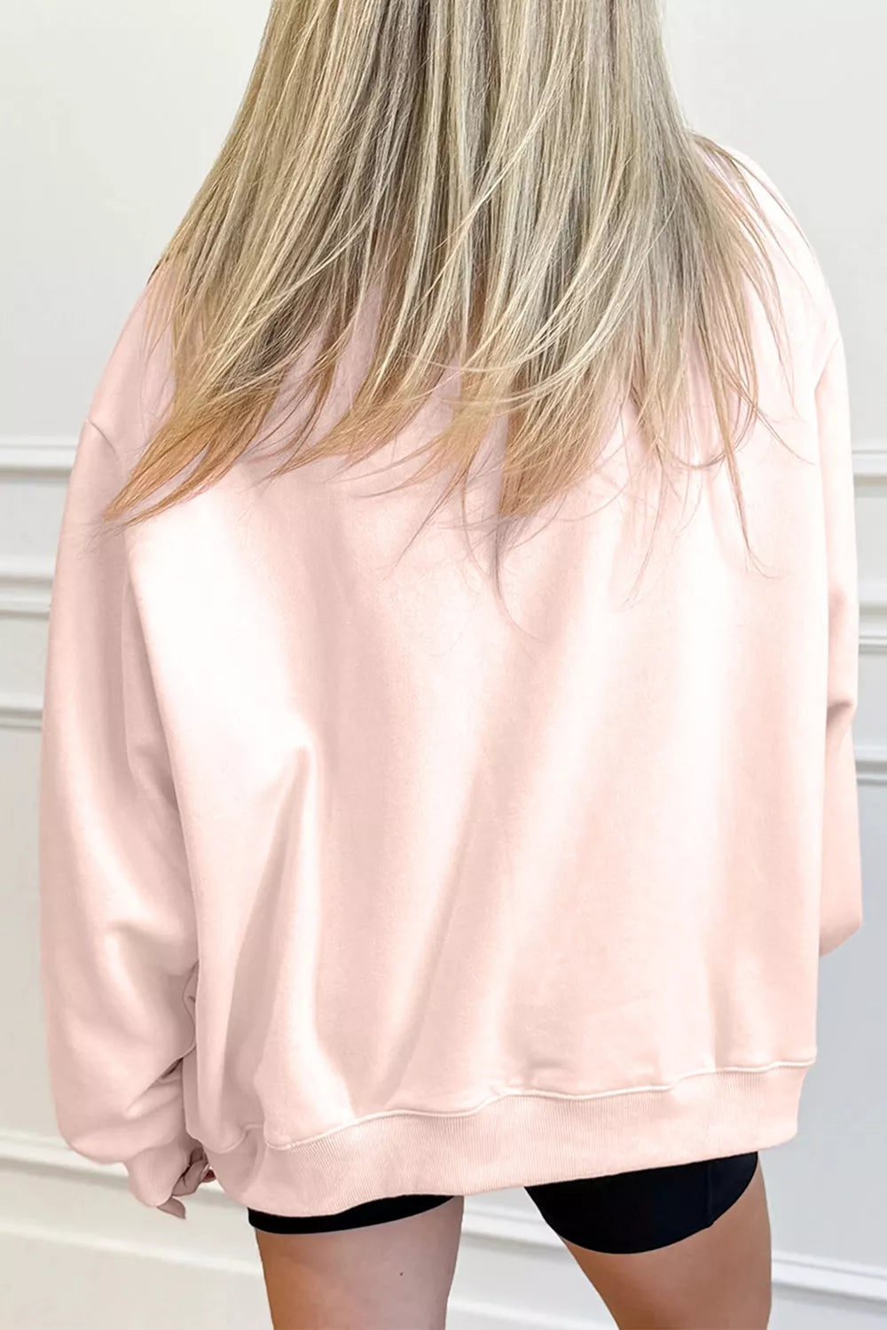 Western Cowboy Rodeo Print Mock Neck Sweatshirt