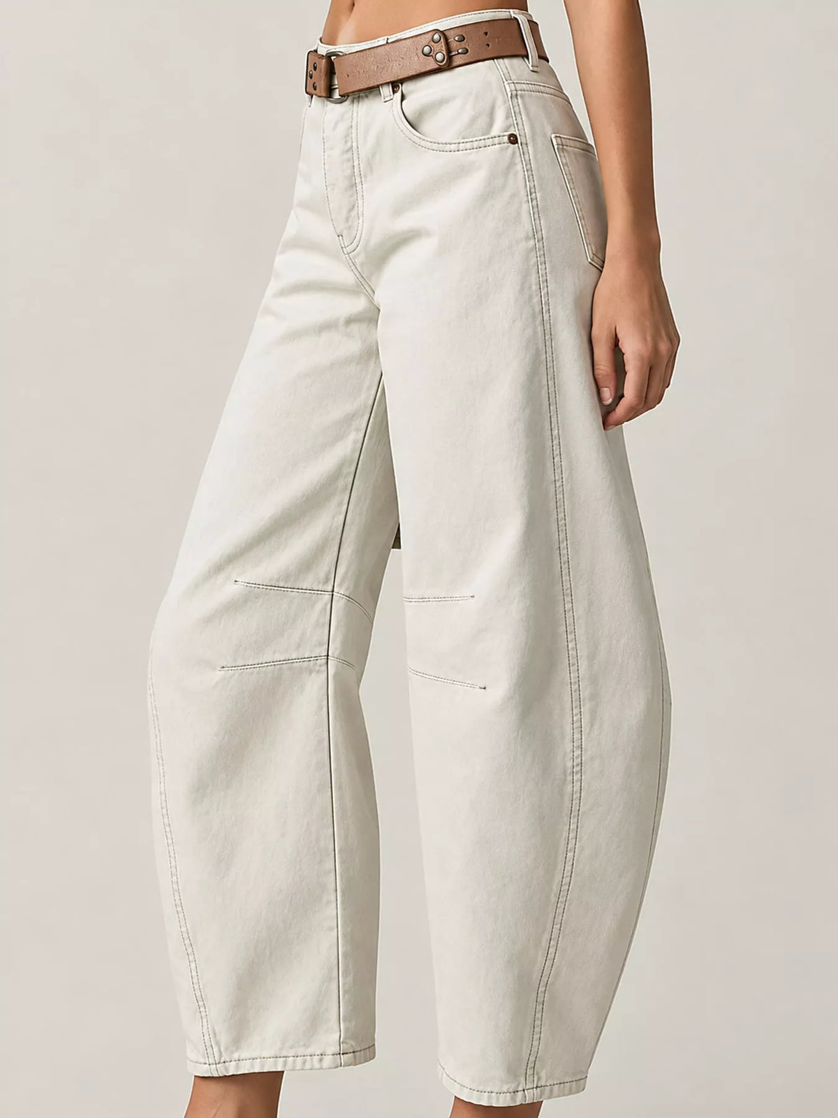 Barrel-Leg Jeans