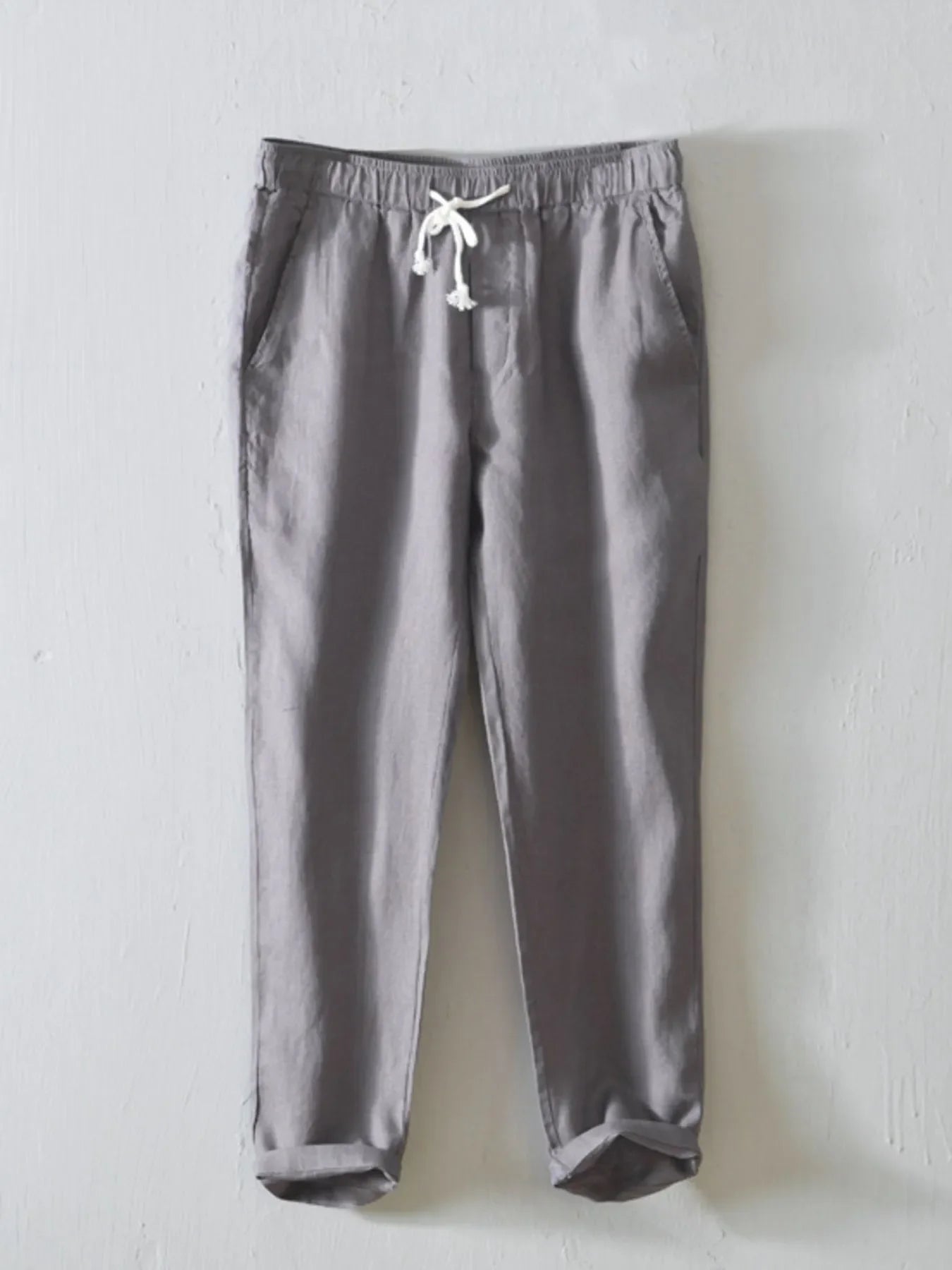 Men's Plus Size Drawstring Loose Fit Pants