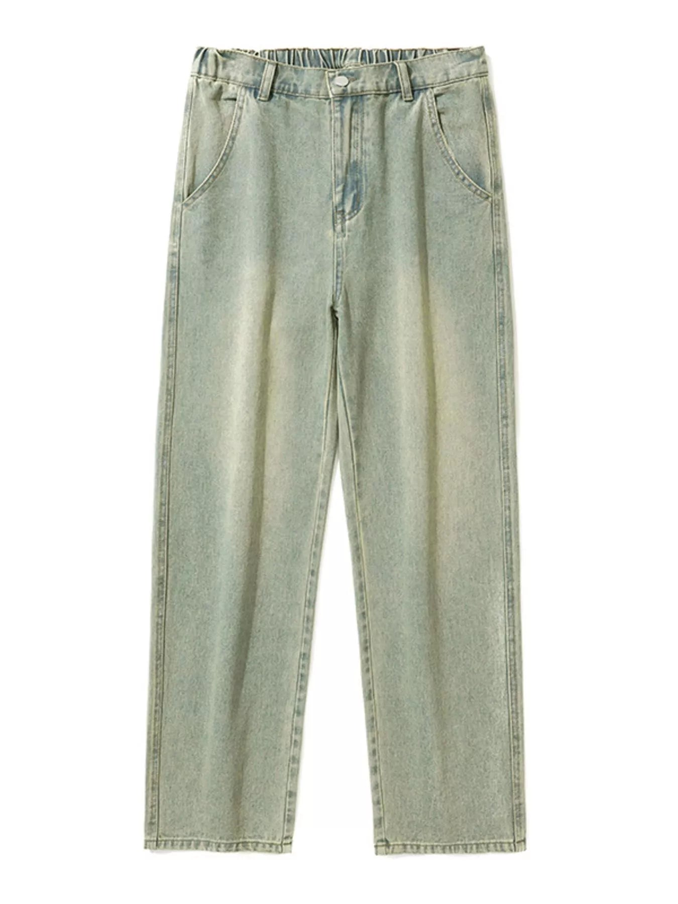 Men's Full Size Pocketed Relaxed Fit Jeans Plus Size