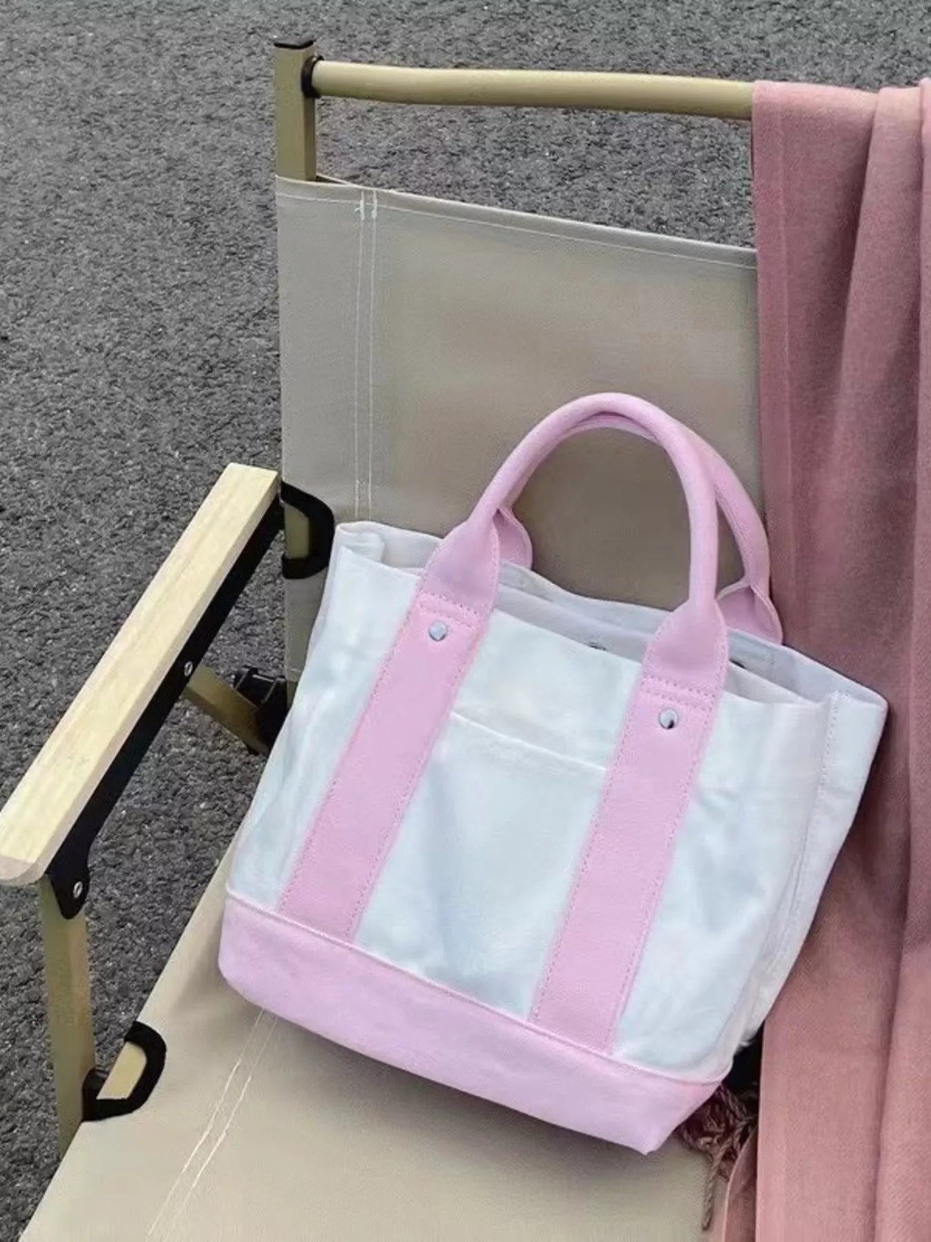 Two Tone Handbag