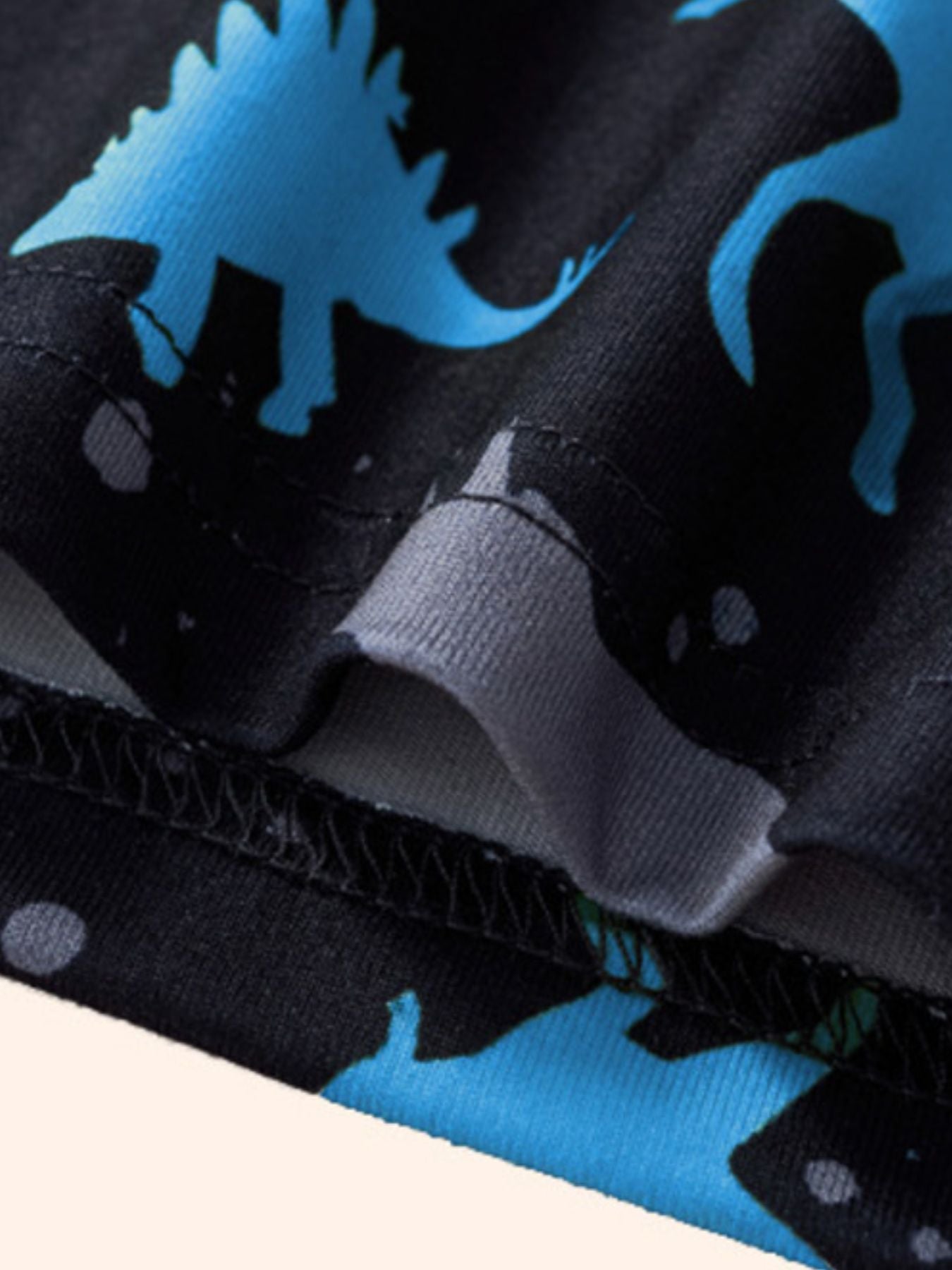 Children's Dinosaur Print Tee & Shorts Set