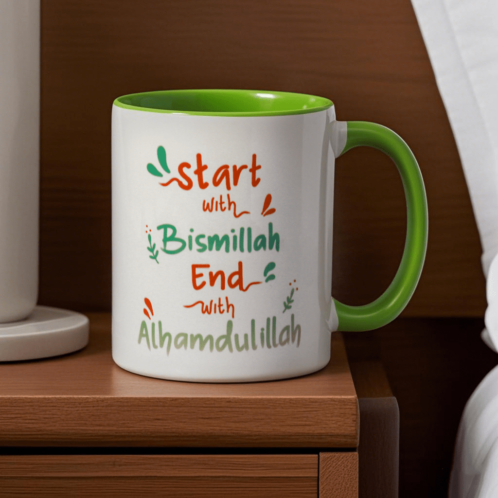 3D Thermal Transfer Printing Pixel-Perfect Muslim Photo Mug Cup(MC01)