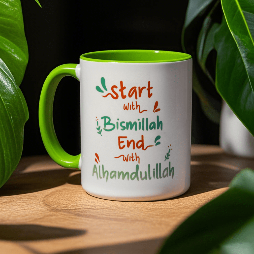 3D Thermal Transfer Printing Pixel-Perfect Muslim Photo Mug Cup(MC01)