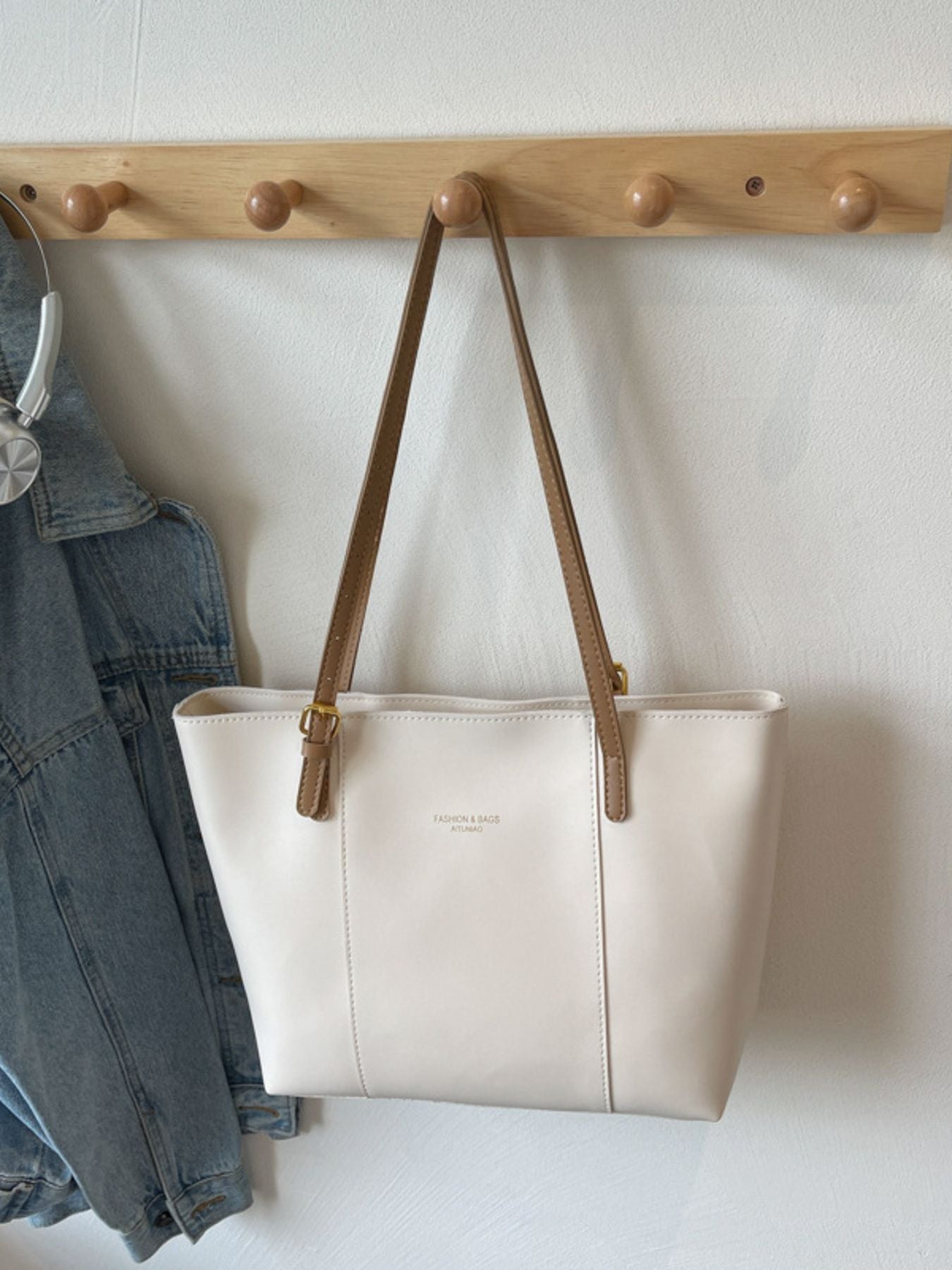 PU Leather Tote Bag
