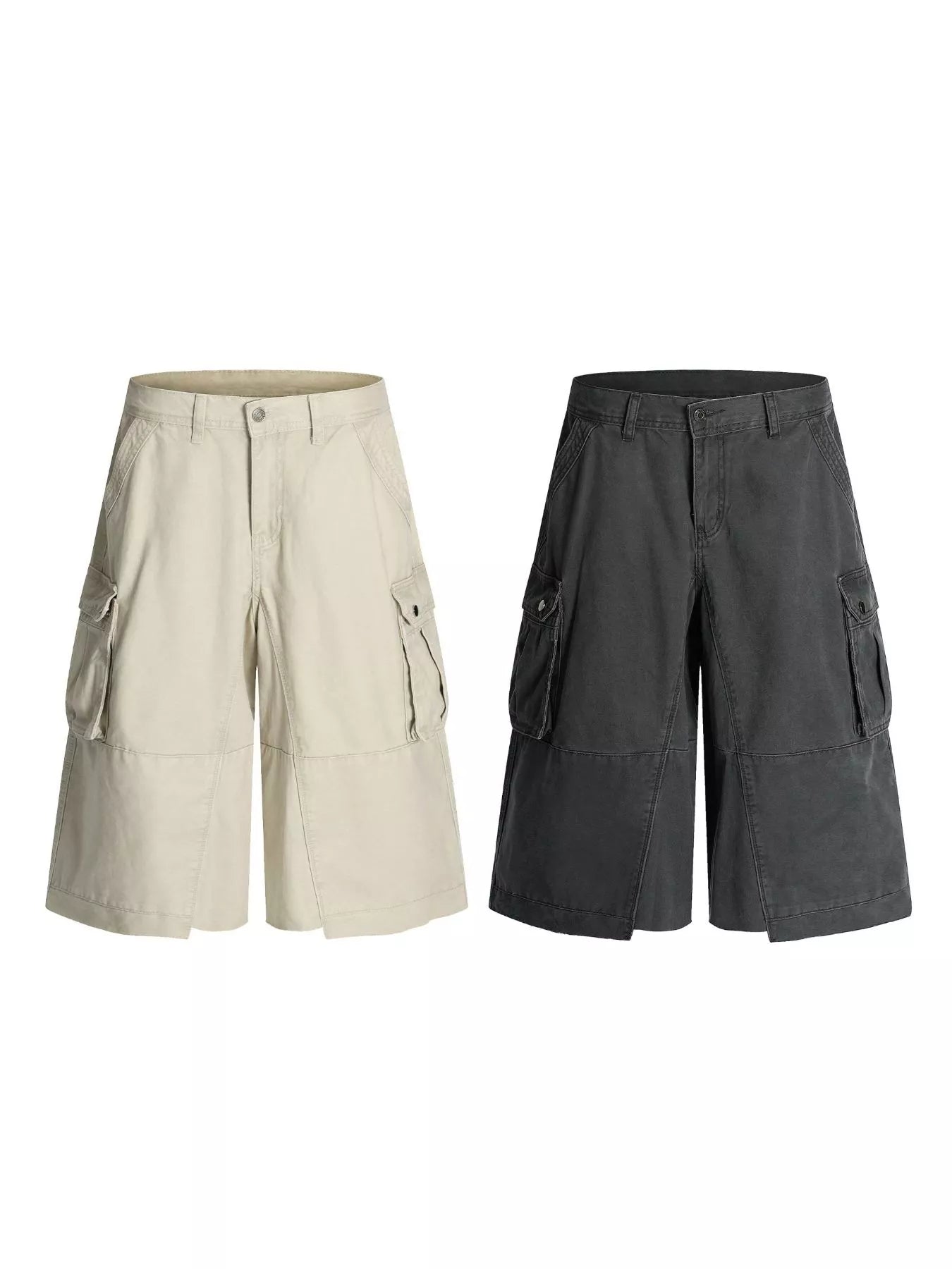 Men's Cargo Shorts with Multiple Pockets